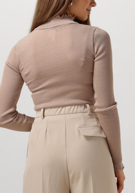 Beige ROSEMUNDE Tops & T-shirts BOSTON TURTLENECK W/ LUREX - large