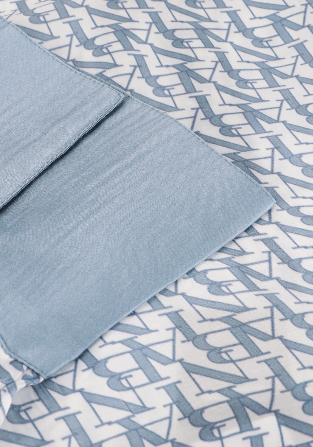 Blauwe IBANA Blouses TATUM OBLIQUE - large