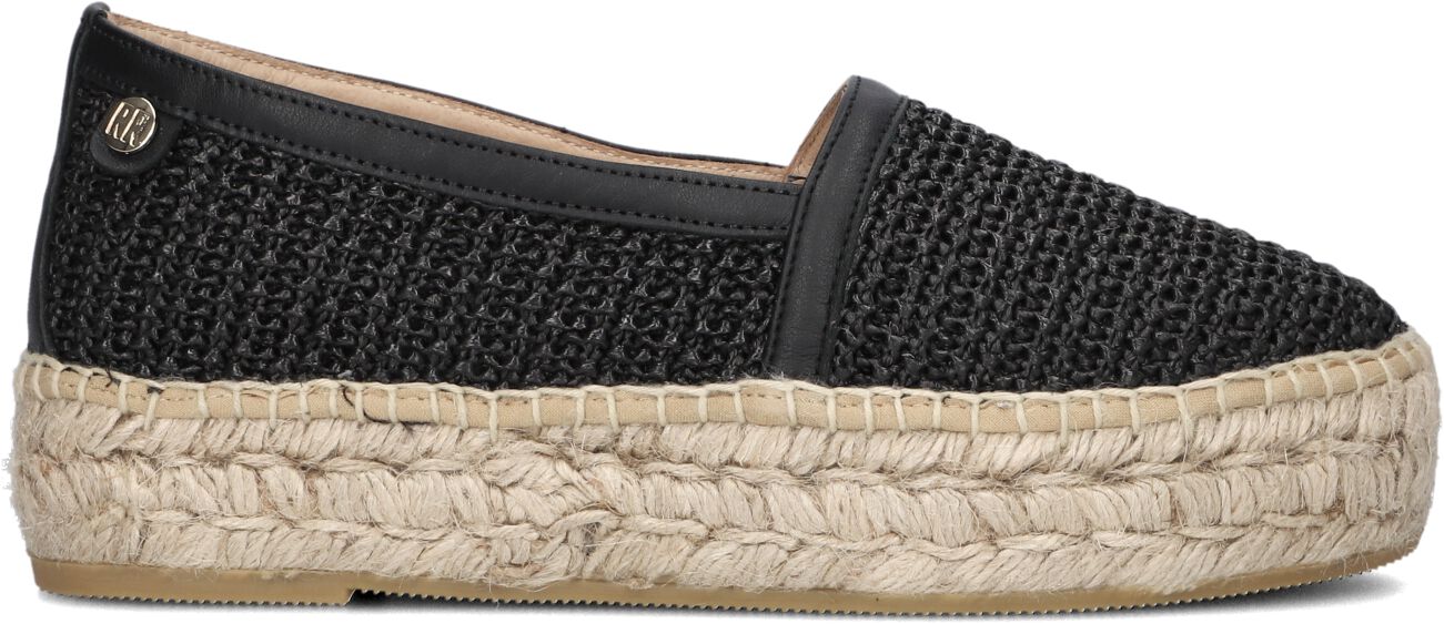 Red-Rag Espadrilles
Dames 78182, Maat: 41, Materiaal: Papierstro, Kleur: Zwart