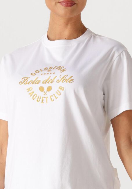 Witte GOLDBERGH Tops & T-shirts AURELIA SHORT SLEEVE TOP - large