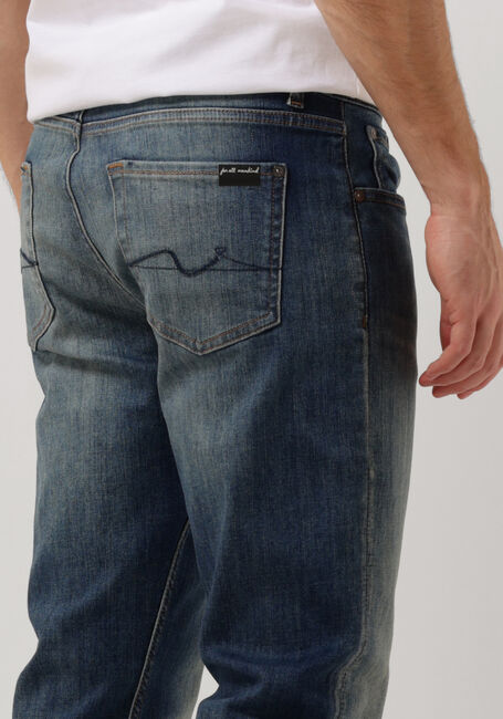 Blauwe 7 FOR ALL MANKIND Slim fit jeans SLIMMY TAPERED STRETCH TEK RIPTIDE - large