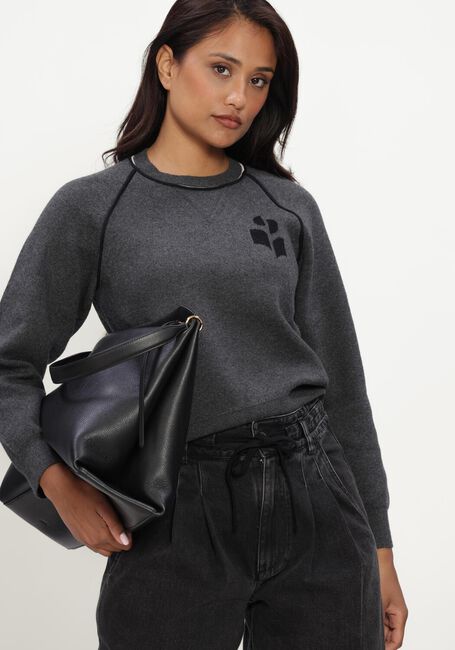 Donkergrijze ISABEL MARANT Trui LORIBY PULLOVER - large