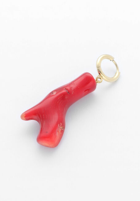 Rode BONNIE STUDIOS Bedels PHIL CORAL PENDANT - large