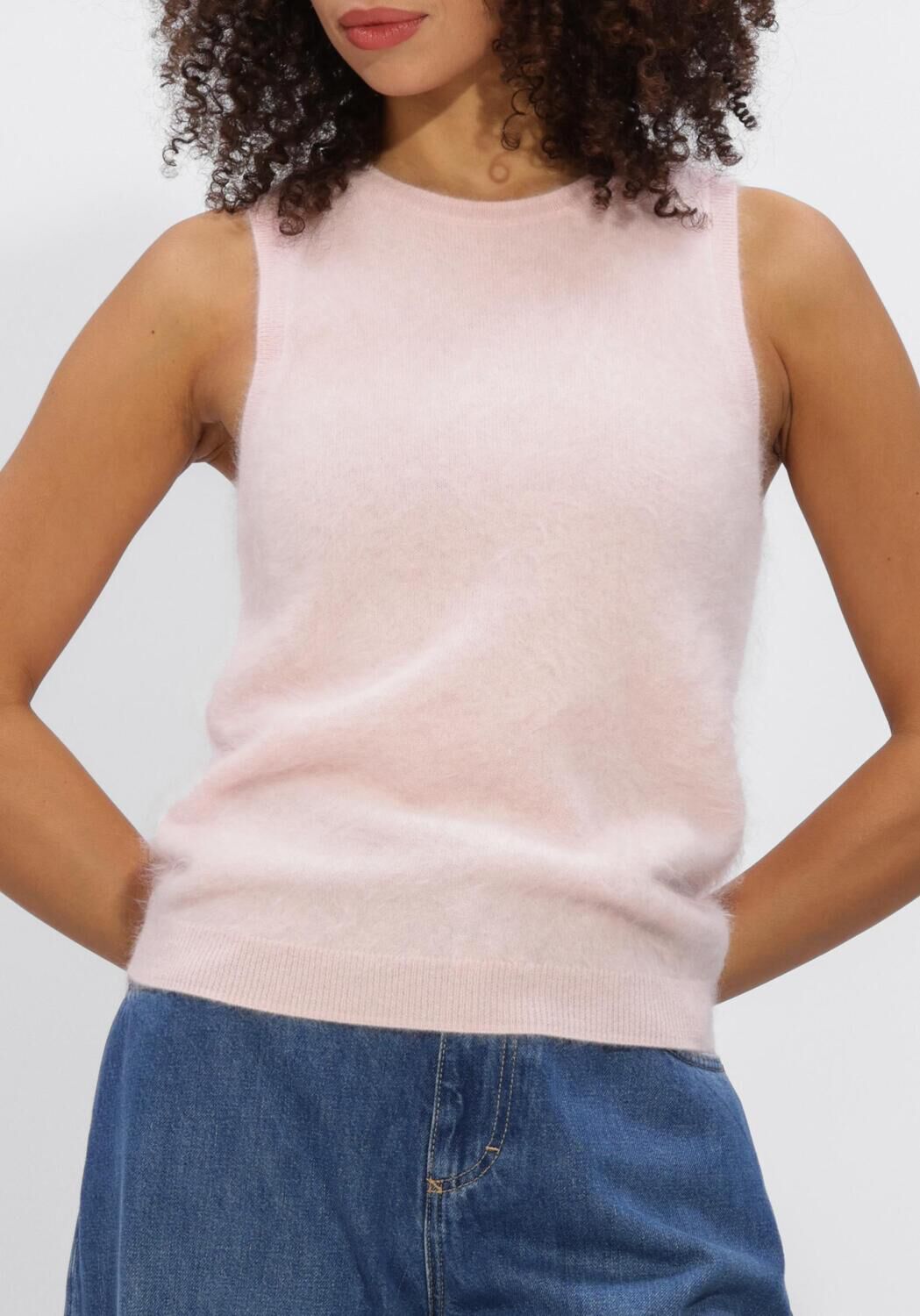 Lichtroze ABSOLUT CASHMERE Trui MATTIE - large