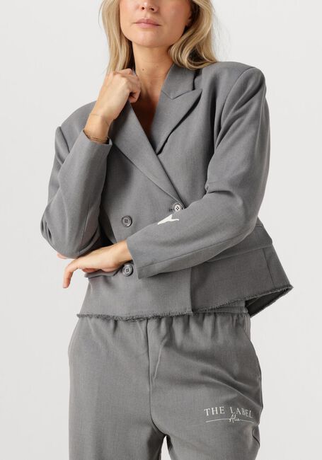 Grijze ALIX THE LABEL Blazer DOUBLE BREASTED BLAZER - large