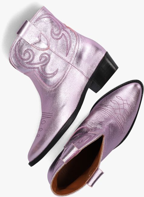 Paarse TORAL Enkellaarsjes PUJA Paarse TORAL Enkellaarsjes PUJA - large