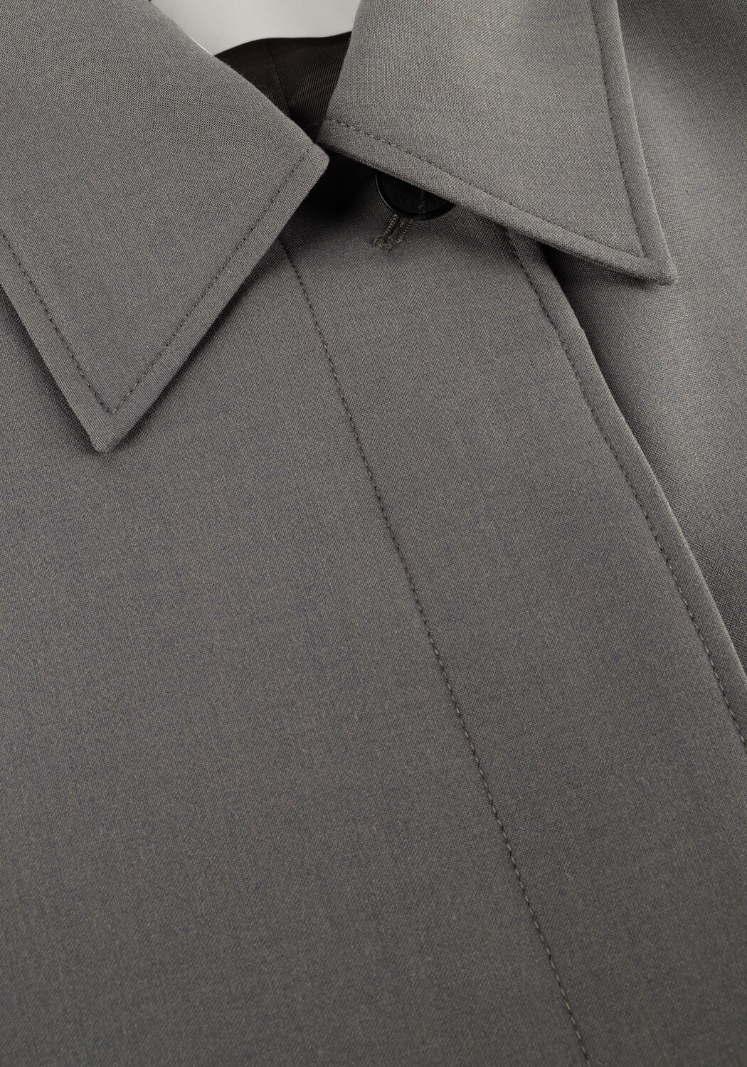 Grijze CLOSED Mantel CAR COAT - large