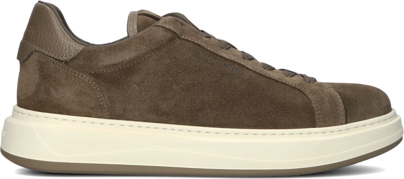 Woolrich Lage Sneakers Heren Arrow Court Man, Maat: 41, Materiaal: Suède, Kleur: Taupe