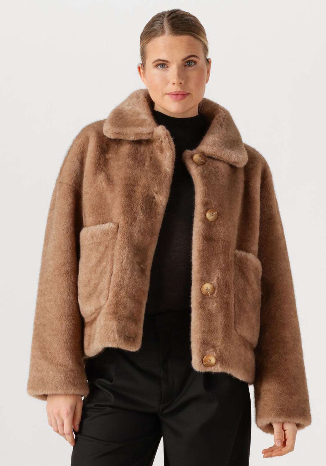 Studio Ar Studio AR Faux Fur Jas Dames Faje