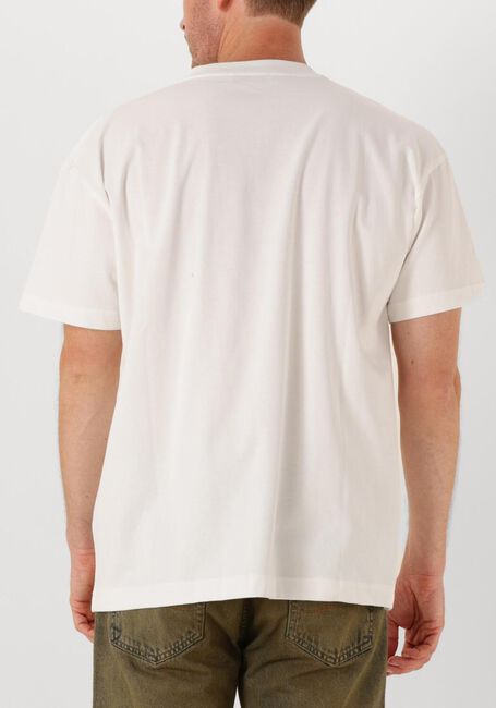 Witte FLANEUR Polo / T-shirt ORGANIC FLOWER TSHIRT - large