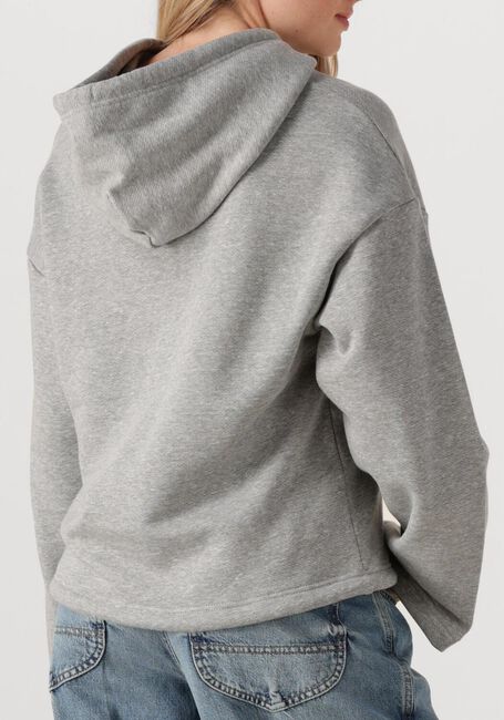 Lichtgrijze CLOSED Trui LOGO HOODIE - large