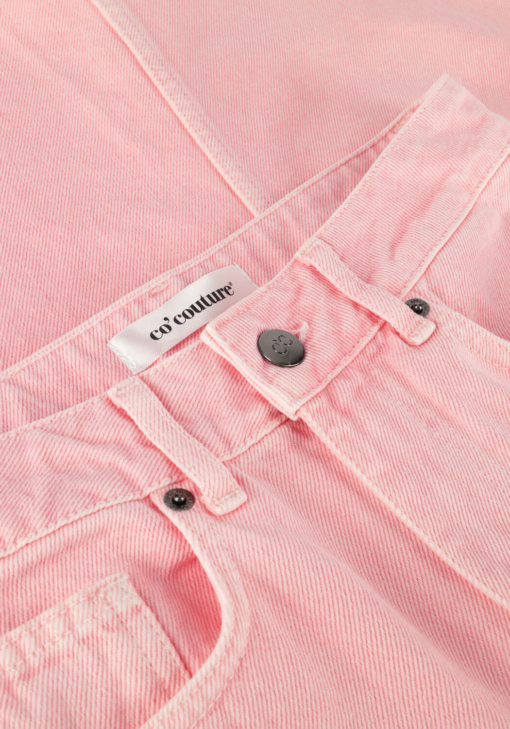 Roze CO'COUTURE Midirok VIKA DYE SLIT SKIRT - large