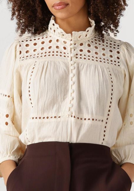 Ecru SECOND FEMALE Blouses BRUNIE BLOUSE - large