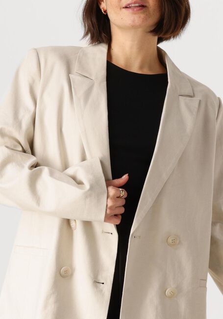 Gebroken wit GESTUZ Blazer ELARAHGZ LINEN BLAZER - large