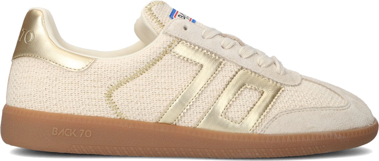 Back70 Lage Sneakers Dames Ghost Iuta, Maat: 37, Materiaal: Leer, Kleur: Beige