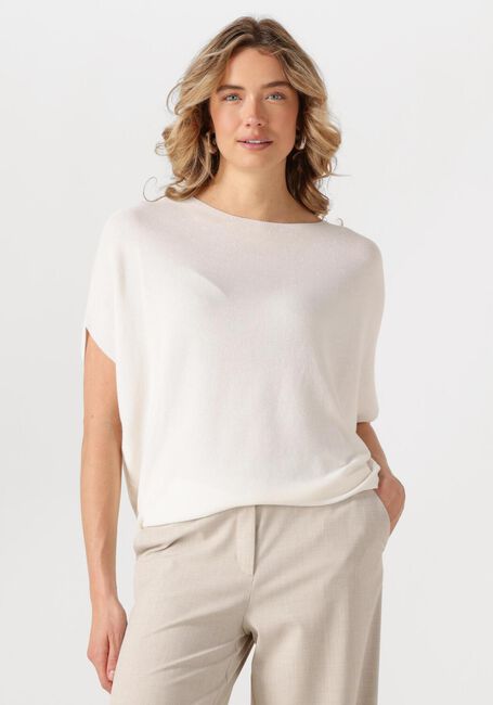 Gebroken wit SUMMUM Top OVERSIZED KNITTED TOP VISCOSE BLEND KNIT - large