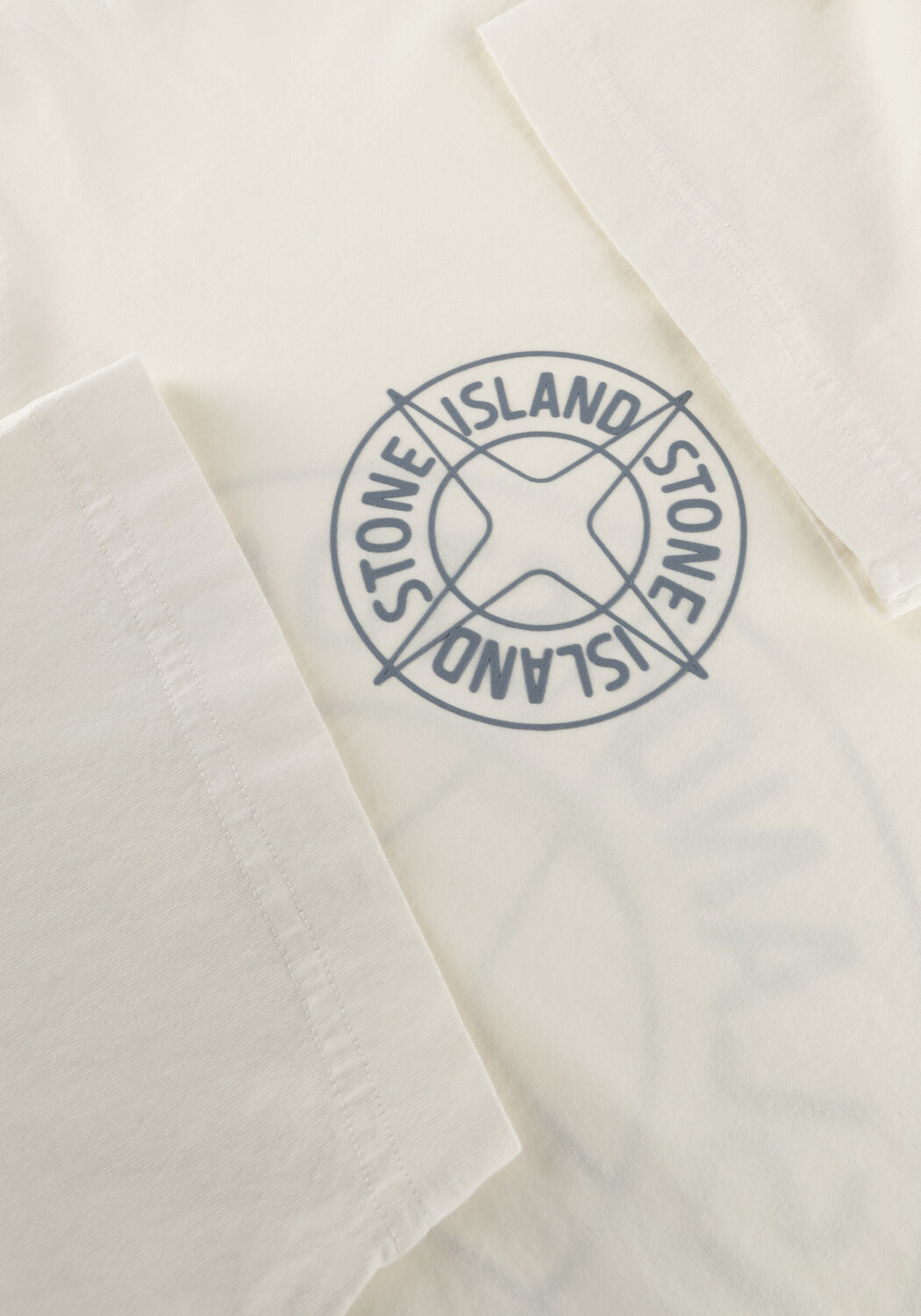 Ecru STONE ISLAND T-shirt SS T-SHIRT S0284 - large