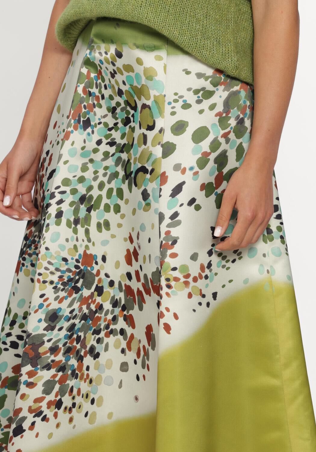 Multi LUISA CERANO Midirok MIDI-ROCK MIT PRINT - large