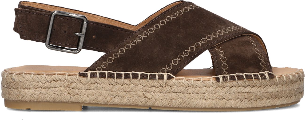 VIA VAI Sandalen
Dames 62055, Maat: 39, Materiaal: Suède, Kleur: Bruin