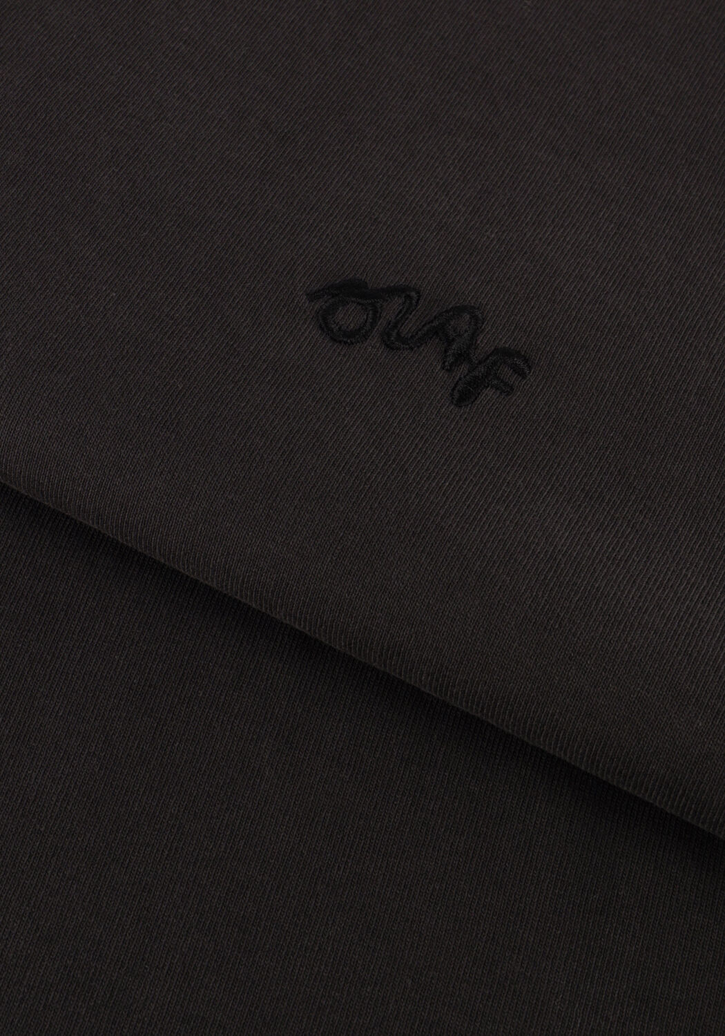 Antraciet OLAF HUSSEIN T-shirt SIGNATURE SS TEE - large