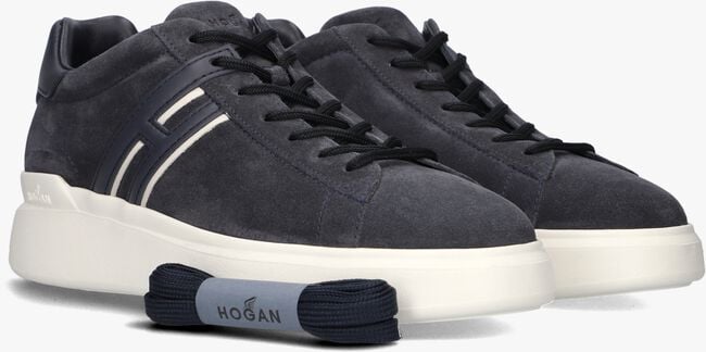 Donkerblauwe HOGAN Lage sneakers H580 ALLACCIATO H SLASH Donkerblauwe HOGAN Lage sneakers H580 ALLACCIATO H SLASH - large