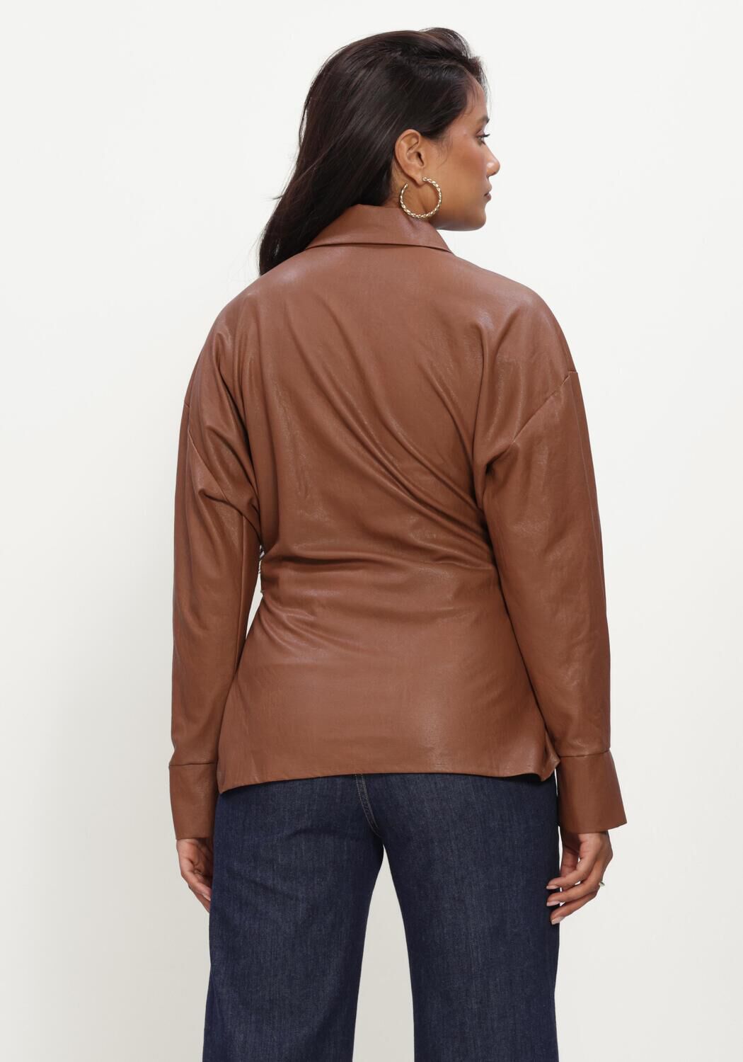Bruine CAROLINE BISS Blouses 4605 - large