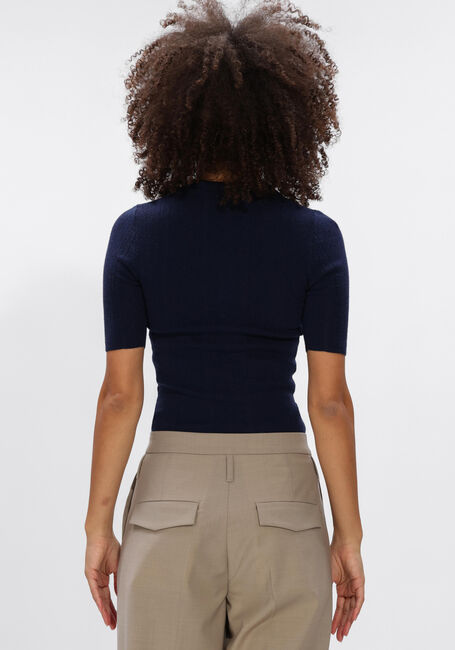 Donkerblauwe HERSKIND Blouses CYENNA KNIT BLOUSE - large