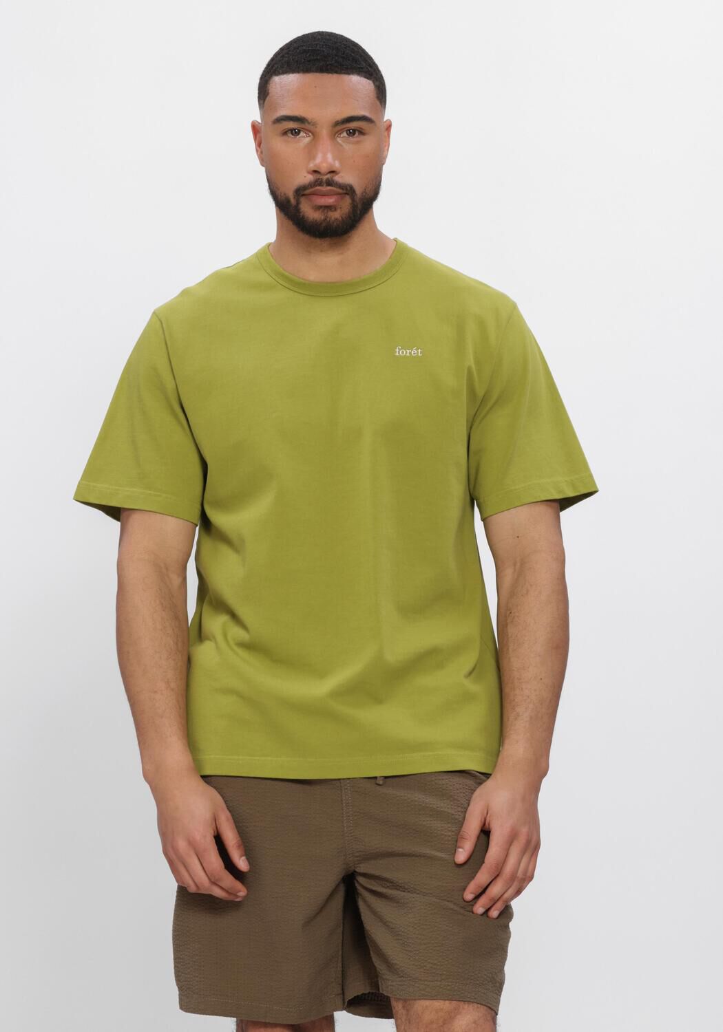 Groene FOR&Eacute;T T-shirt OAK T-SHIRT - large
