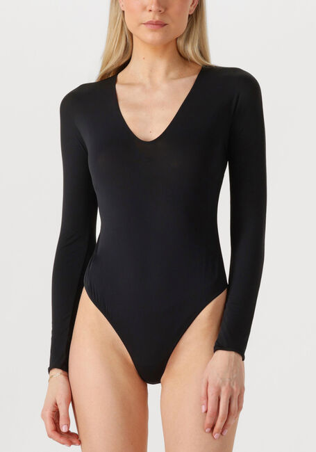 Zwarte WOLFORD Top THE V NECK BODY - large
