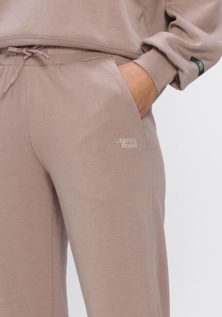 Taupe MERCER AMSTERDAM Joggingbroek THE MERCER SCUBA PANTS W - large