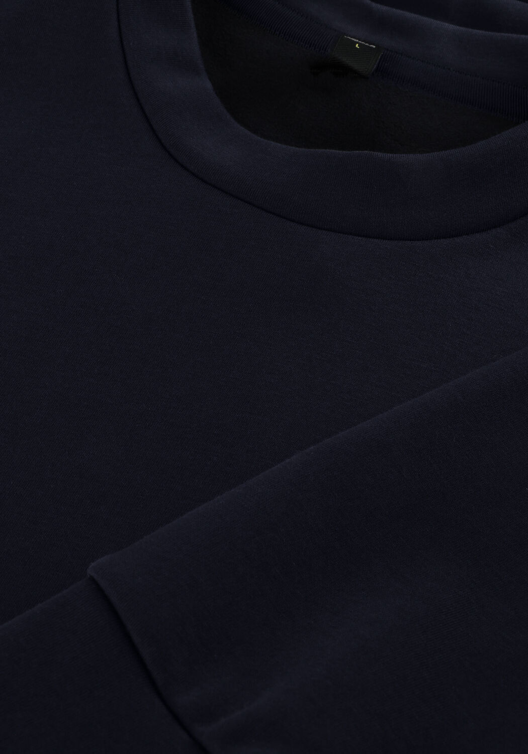 Donkerblauwe WAHTS Trui YATES TECH COTTON - large