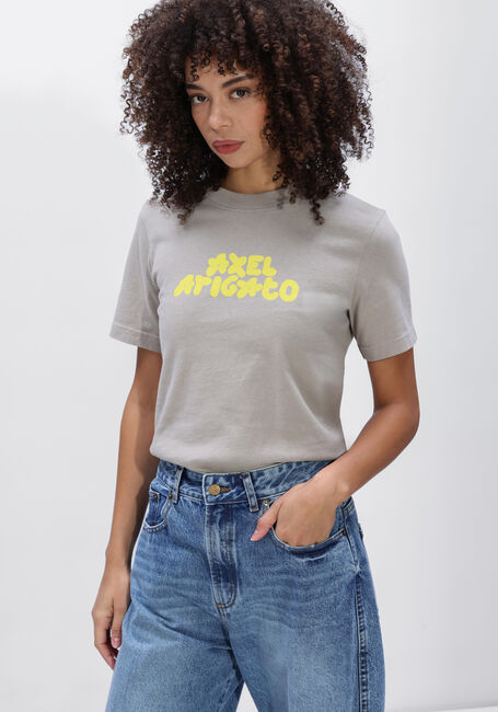 Grijze AXEL ARIGATO Truien/vesten BUBBLE T SHIRT - large