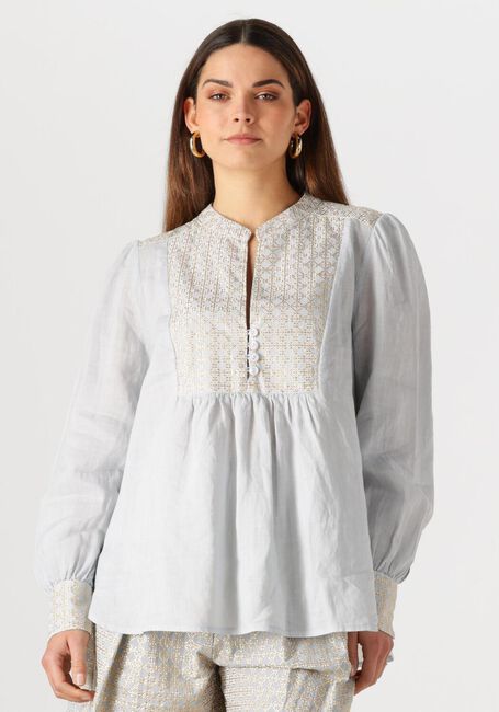 Lichtblauwe GREEK ARCHAIC KORI Blouses 440645 - large