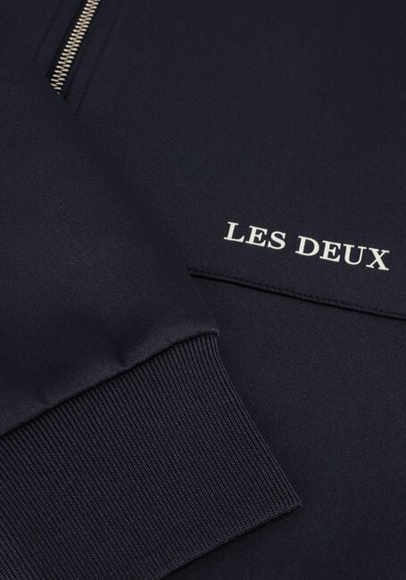 Donkerblauwe LES DEUX Vest BALLIER TRACK JACKET - large