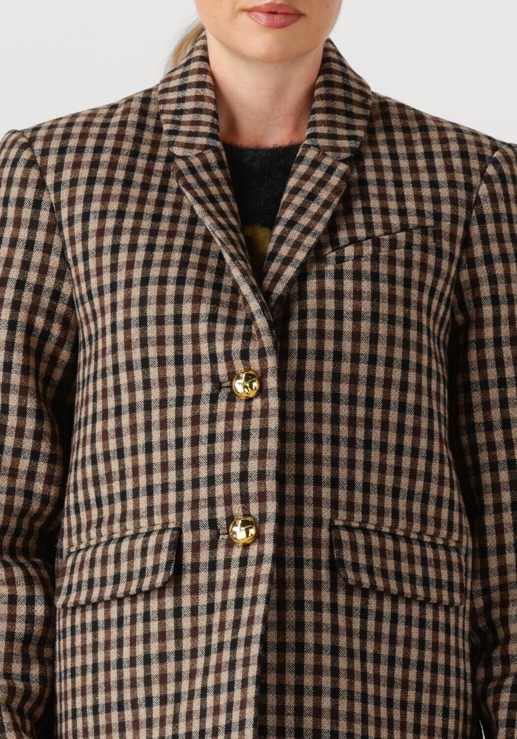 Bruine GANNI Blazers W0426 - large