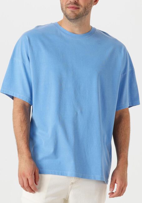 Lichtblauwe AMERICAN VINTAGE T-shirt FIZVALLEY MEN - large