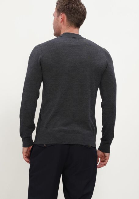 Donkergrijze STEFANO LAURAN Trui TURTLE NECK MERINO - large