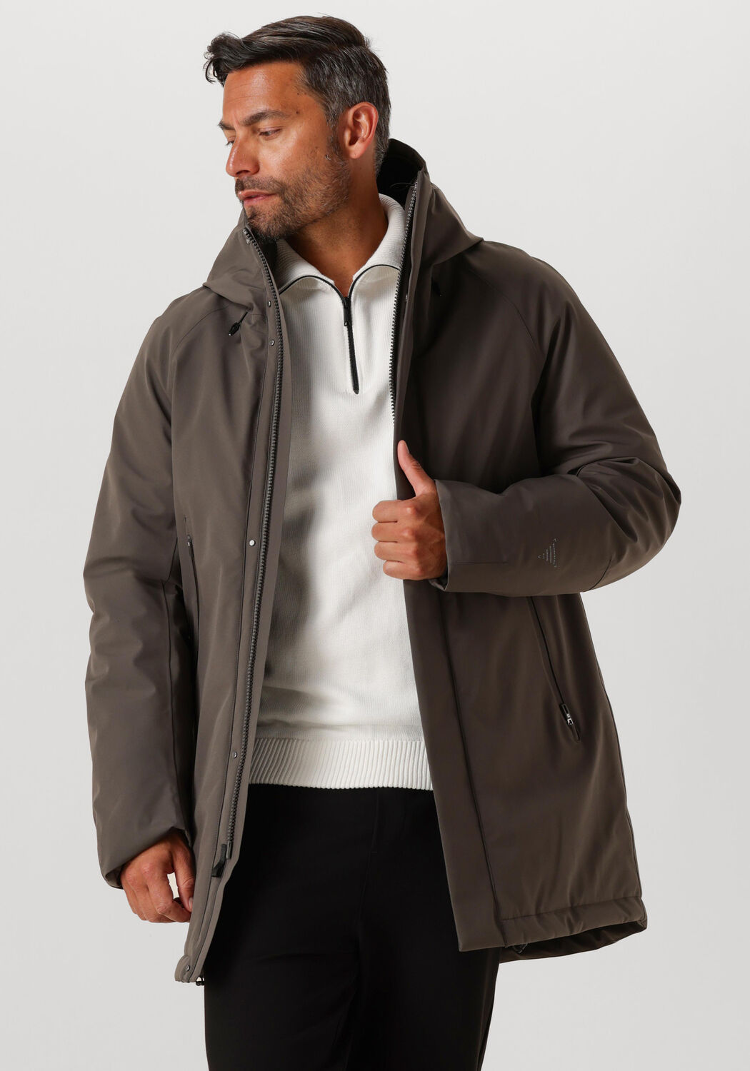 Krakatau Parka Heren 125200008, Maat: XXL, Kleur: Taupe afbeelding