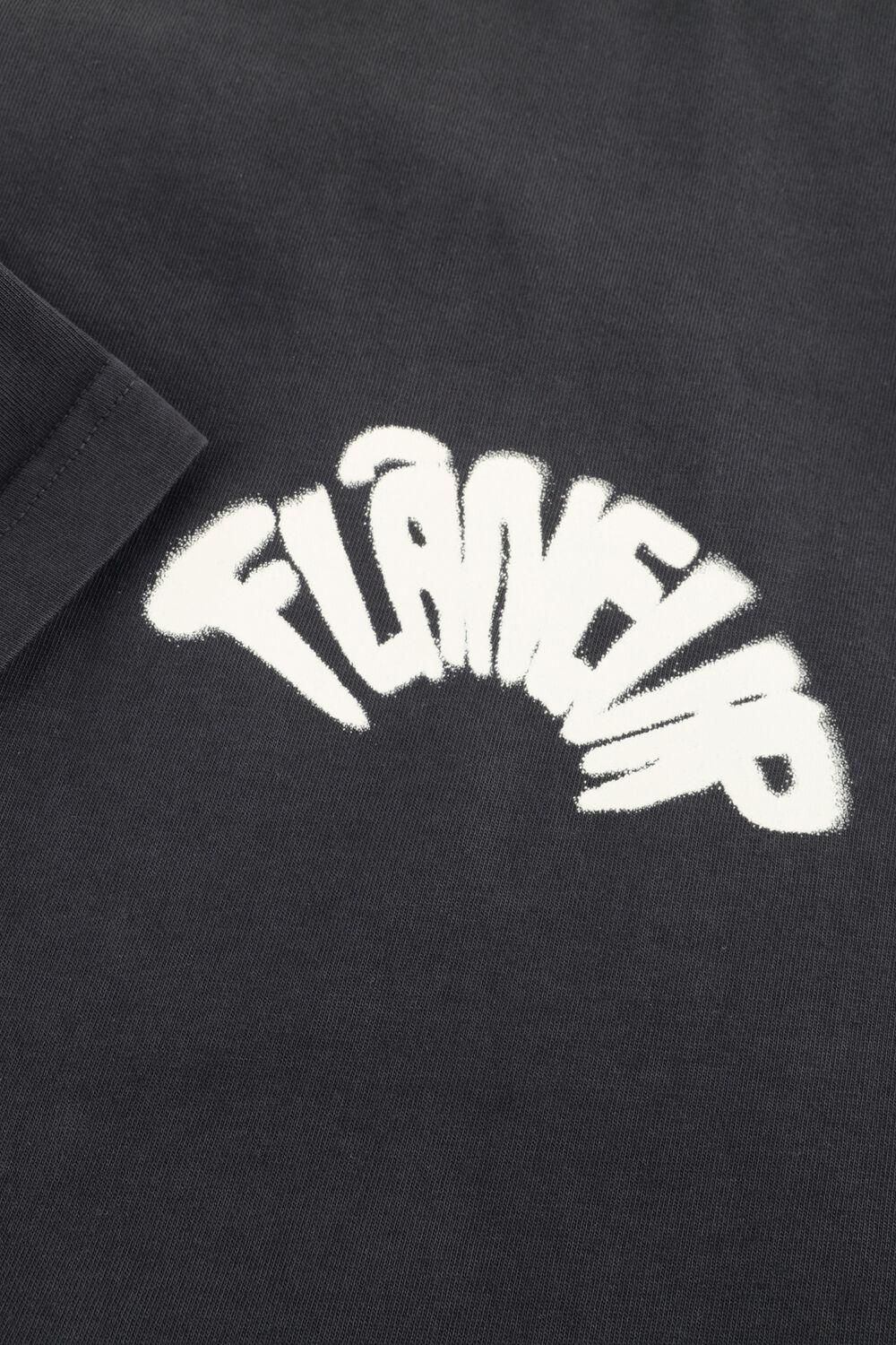 Antraciet FLANEUR T-shirt SOUNDS GOOD T-SHIRT - large