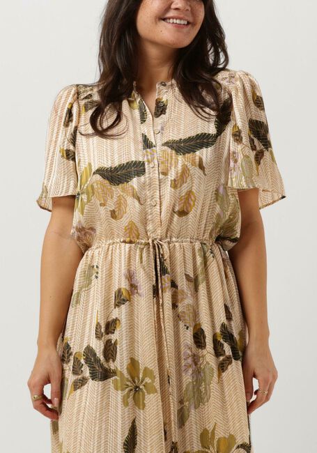 Gebroken wit SECOND FEMALE Midi jurk BREZZA DRESS - large