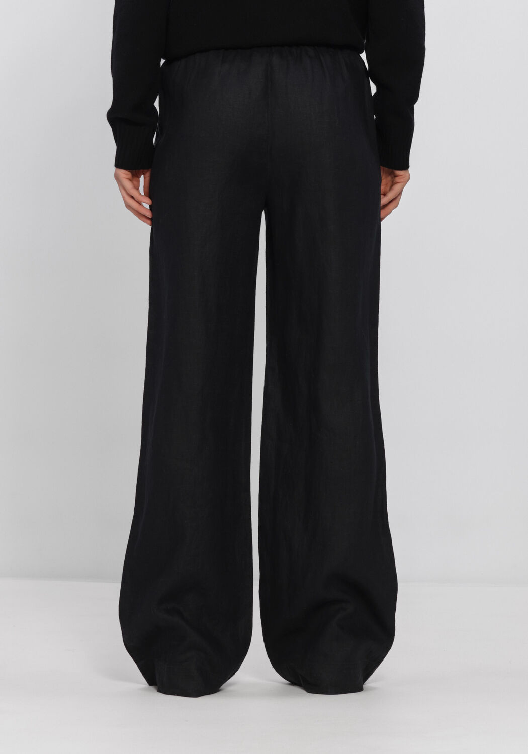 Zwarte CLOSED Wijde broek WINONA - large