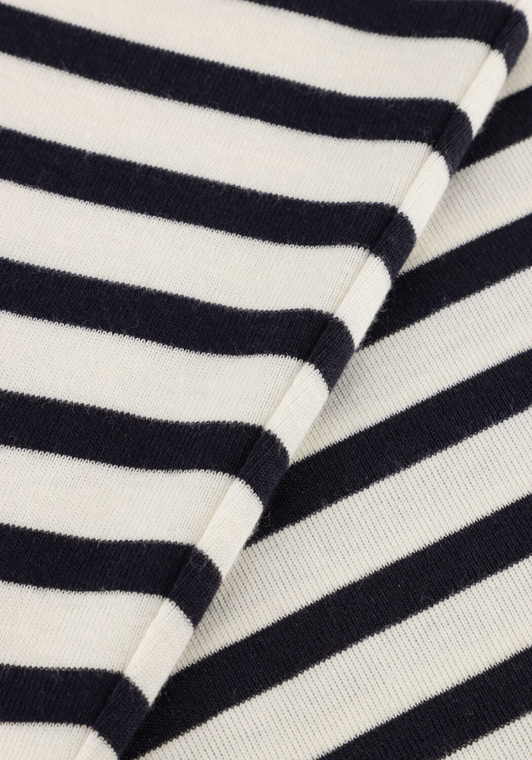 Donkerblauwe CLOSED Trui BASIC LONG SLEEVE ST STRIPED - large