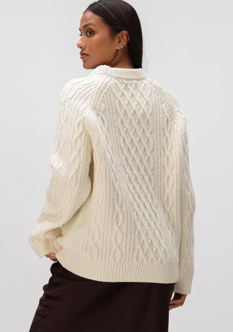 Beige ANINE BING Truien/vesten LOUIE SWEATER IVORY - large