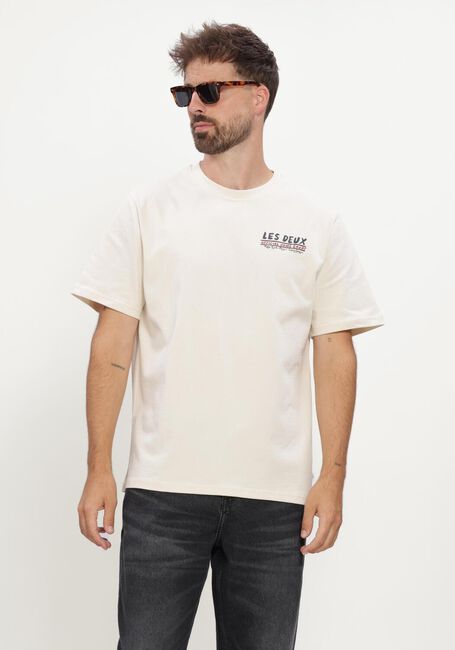Ecru LES DEUX T-shirt RECORD T-SHIRT - large