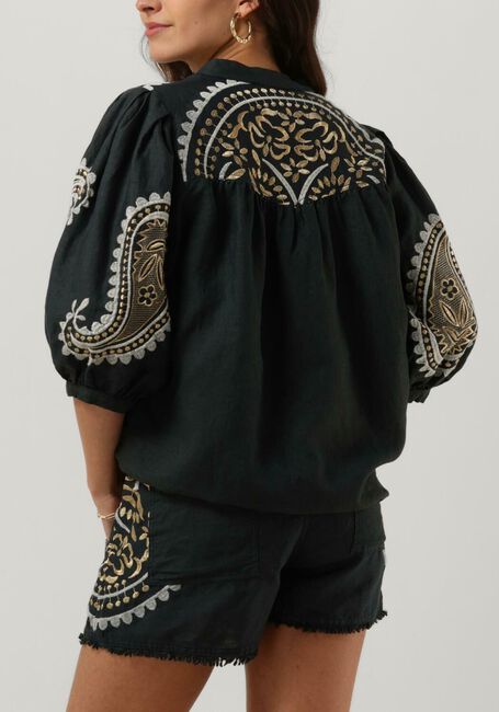 Zwarte GREEK ARCHAIC KORI Blouses 240141 - large