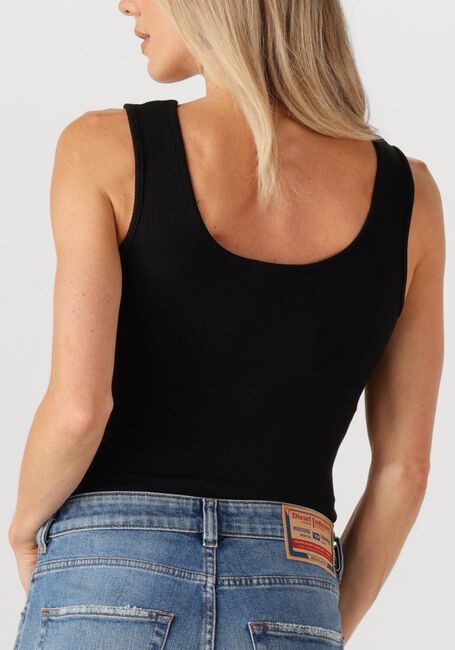 Zwarte ALIX THE LABEL Top LADIES KNITTED TANKTOP - large