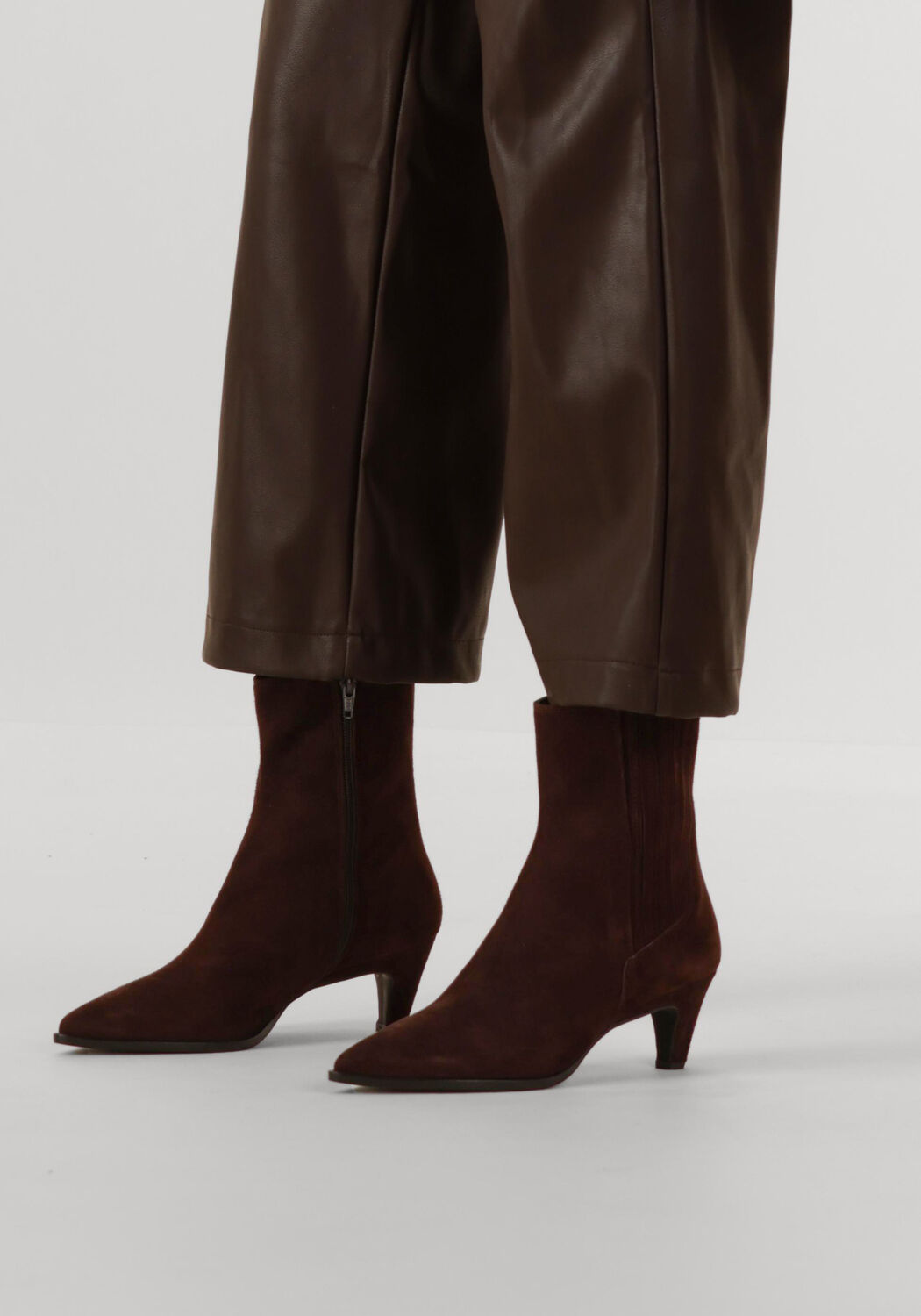 Bruine NOTRE-V Enkellaarsjes 15225 - large