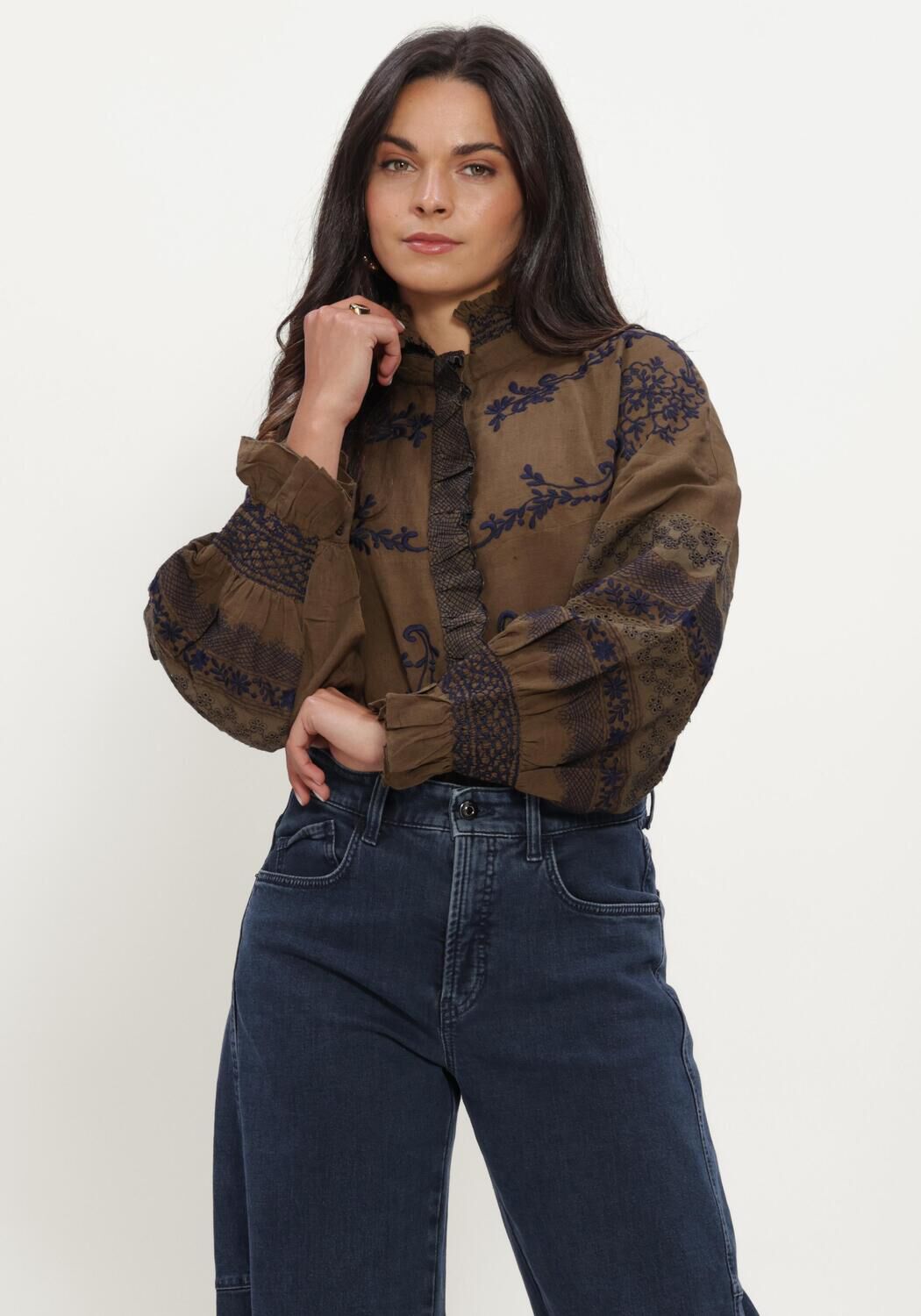 Antik Batik Antik Batik Blouse Dames Big Blouse