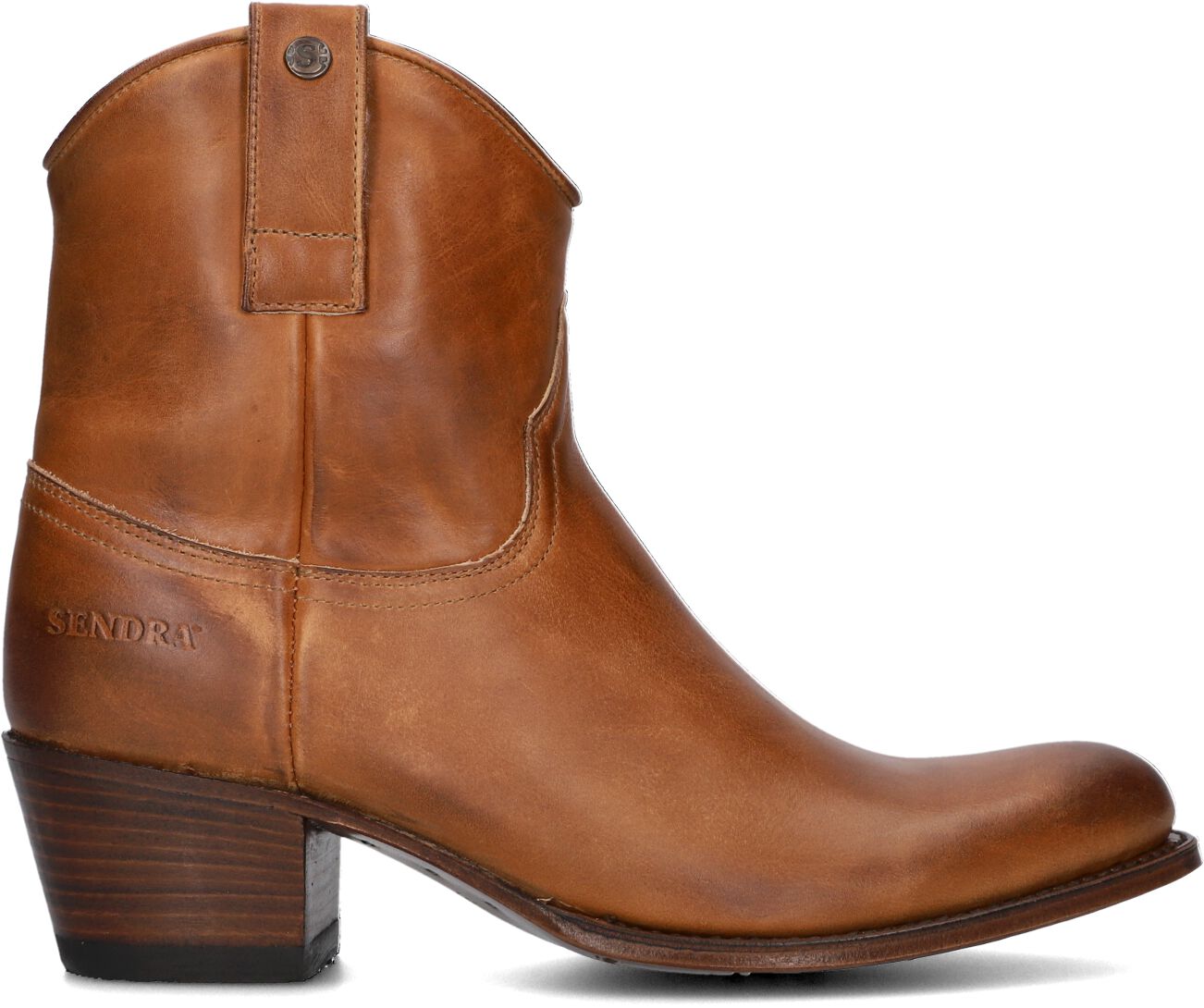 Sendra Enkellaarsjes
Dames 16751, Maat: 38, Materiaal: Leer, Kleur: Bruin