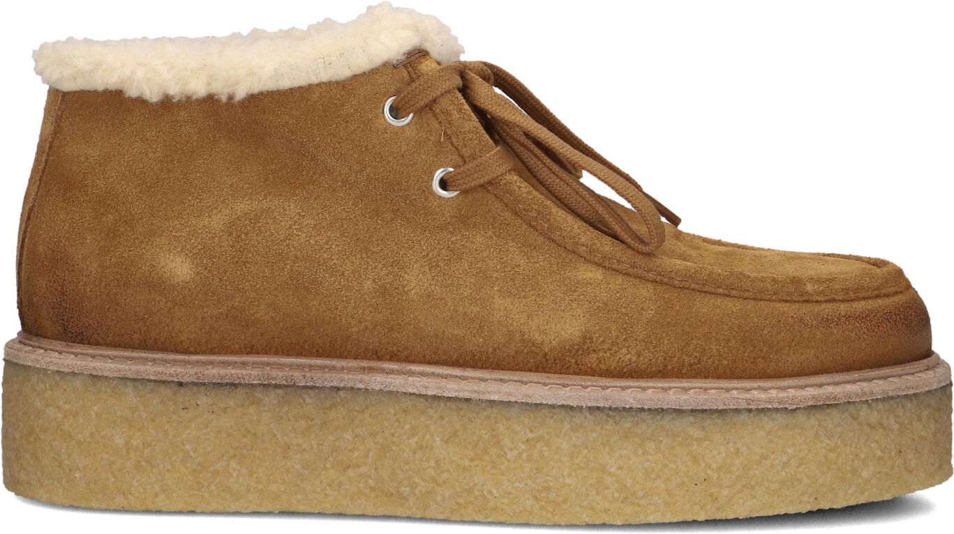 Posa Veterschoenen
Dames Chukka Shearling, Maat: 40, Materiaal: Suède, Kleur: Camel afbeelding